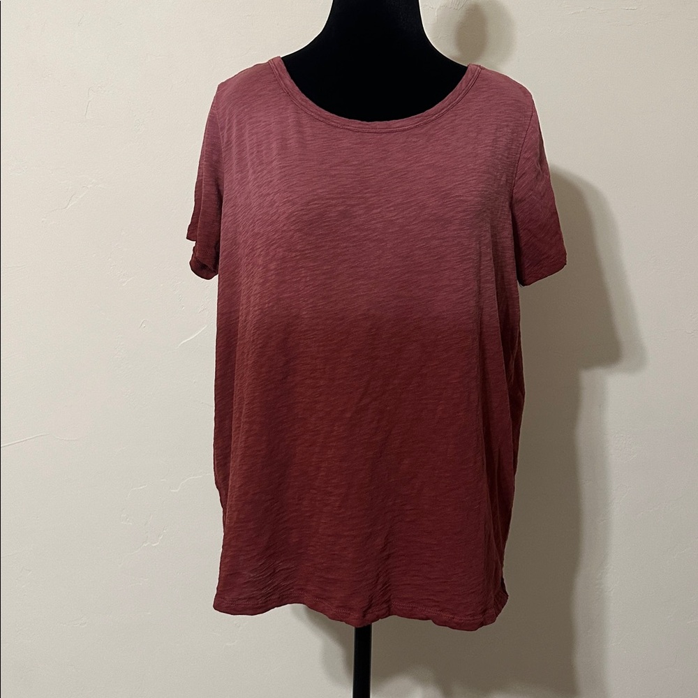 Open Back Ombré Top